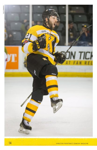 Kingston Frontenacs GameDay March 31, 2018