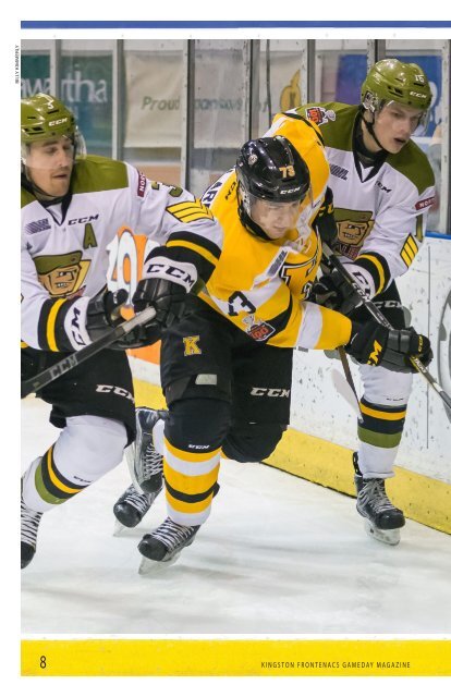 Kingston Frontenacs GameDay March 31, 2018