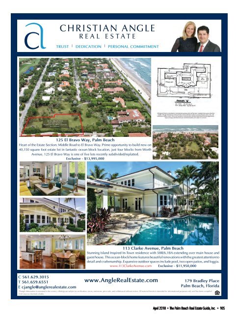 April 2018 Palm Beach Real Estate Guide