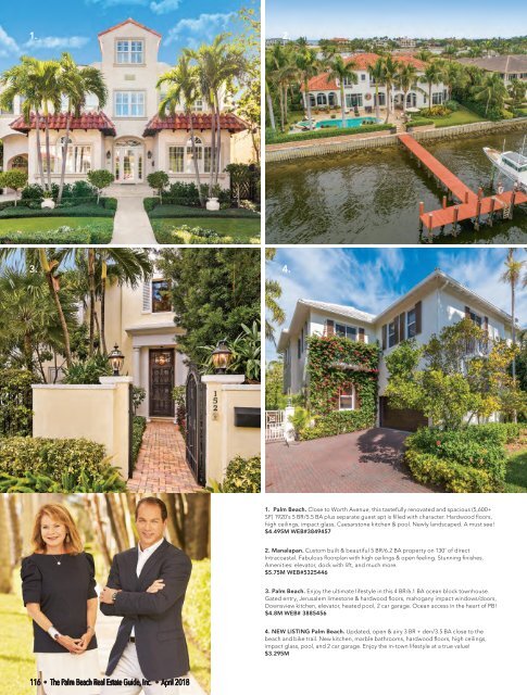 April 2018 Palm Beach Real Estate Guide
