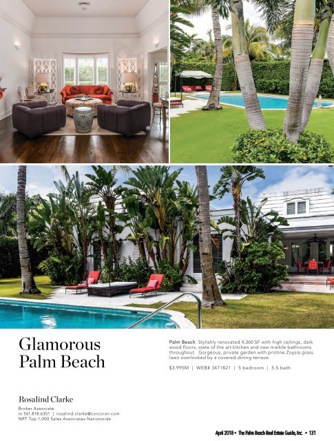 April 2018 Palm Beach Real Estate Guide