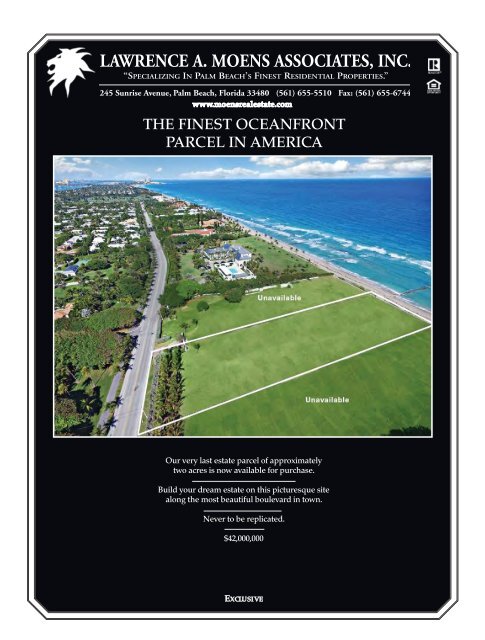 April 2018 Palm Beach Real Estate Guide