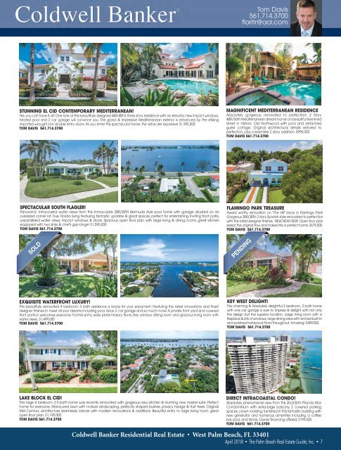 April 2018 Palm Beach Real Estate Guide