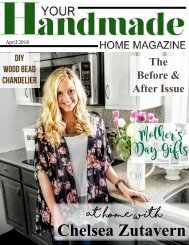 April 2018 Your Handmade Home