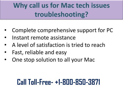 Apple Mac Technical Support