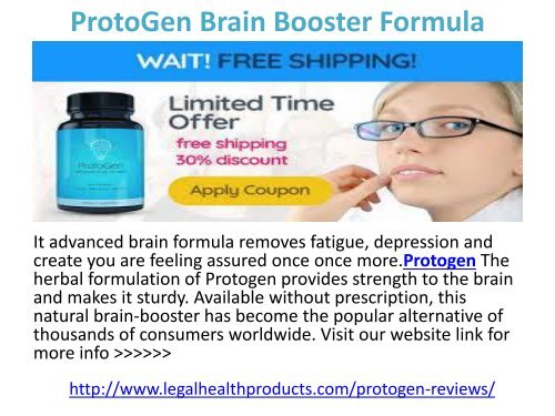 ProtoGen Brain Booster Formula