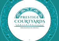Prestige Courtyards 
