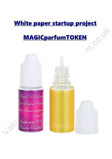 White Paper MAGIC Parfum World Europe