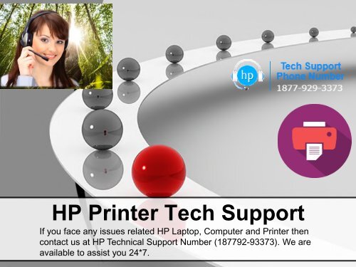 HP Printer Tech Support Number