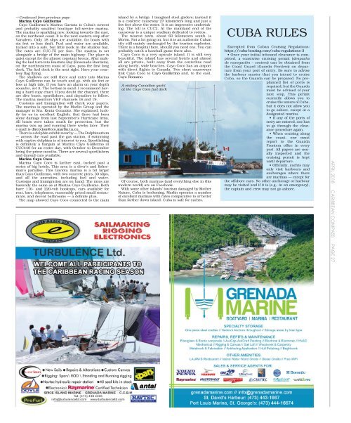 Caribbean Compass Yachting Magazine - April 2018