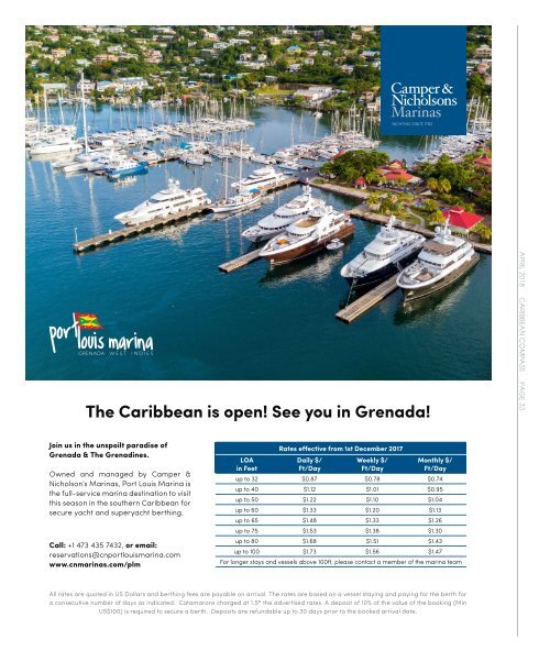 Caribbean Compass Yachting Magazine - April 2018