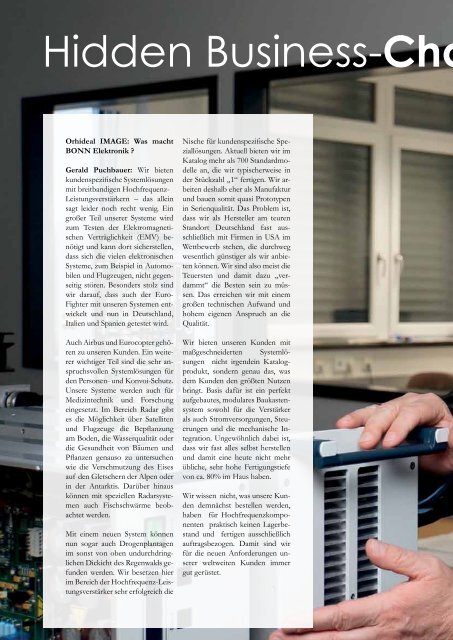 Vera Beutnagel - Unternehmerin des Monats - Orhideal IMAGE Magazin - April 2018