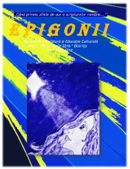 EPIGONII 2  iunie 2016