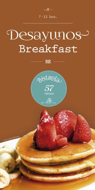 Desayunos - Bistrola 57