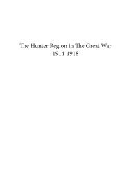 Pages from Hunter Region in the Great War