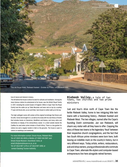 Mzanzitravel Magazine - Issue 9