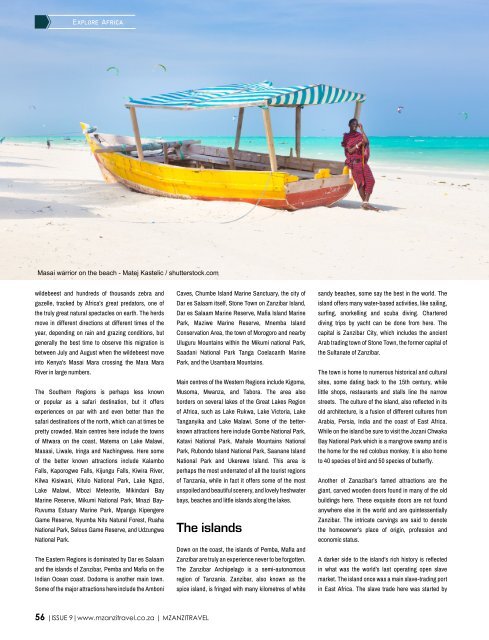 Mzanzitravel Magazine - Issue 9