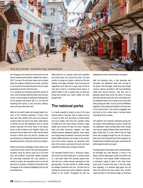 Mzanzitravel Magazine - Issue 9