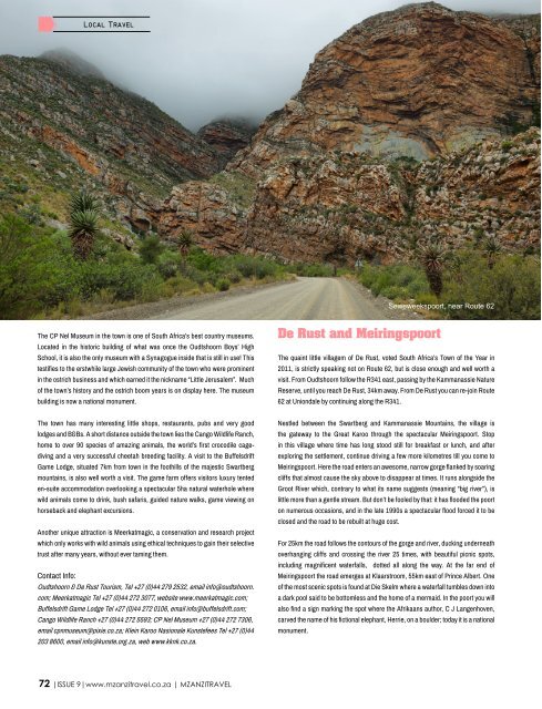 Mzanzitravel Magazine - Issue 9