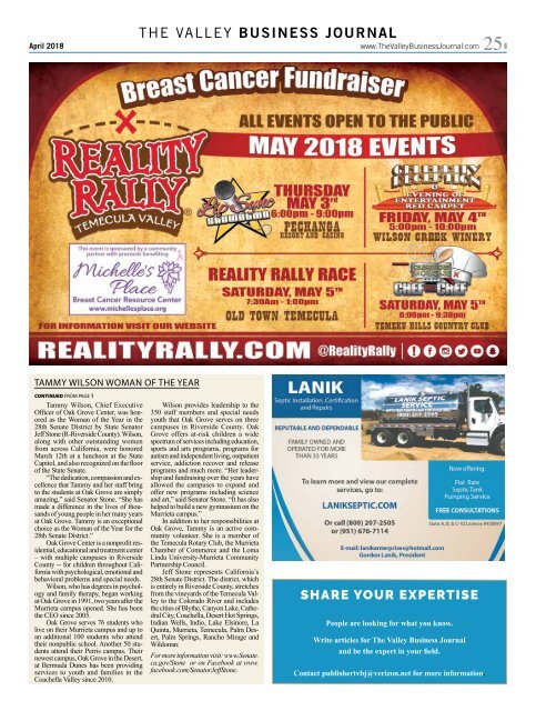 The Valley Business Journal April 18