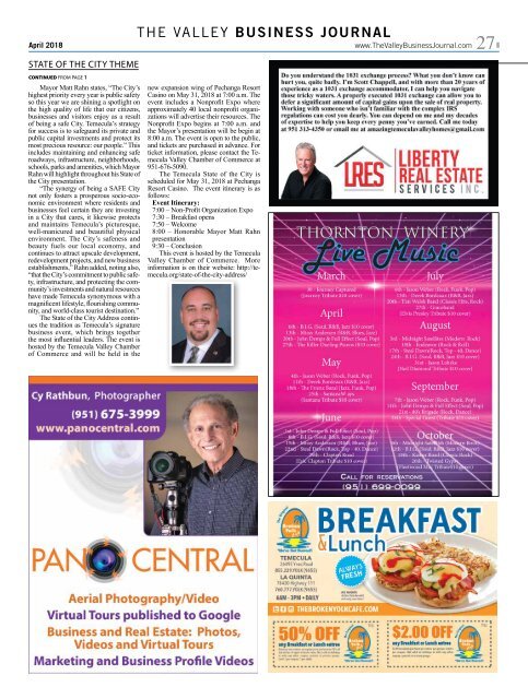 The Valley Business Journal April 18