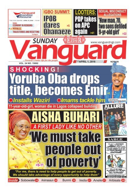 01042018 - SHOCKING! Yoruba Oba drops title, becomes Emir