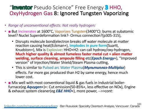 Zapomenuté Metody Výroby Energie, Které Jsou Čisté a Nízkou Cenu, Která má Potenciál, že Svět se Mění.  Less Known, Clean, Low Cost, Abundant Energy & Related Technologies That Will Change the World.