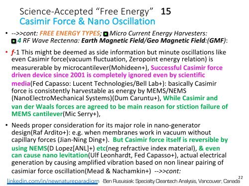 Zapomenuté Metody Výroby Energie, Které Jsou Čisté a Nízkou Cenu, Která má Potenciál, že Svět se Mění.  Less Known, Clean, Low Cost, Abundant Energy & Related Technologies That Will Change the World.