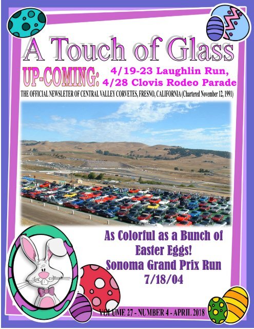 Central Valley Corvettes of Fresno - April 2018