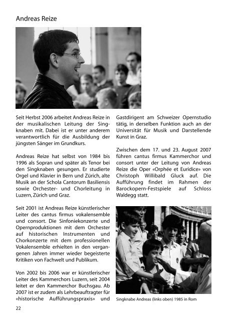Bulletin 2007 - Solothurner Singknaben