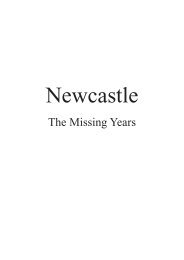 Pages from Newcastle Missing Years 8th print 2016