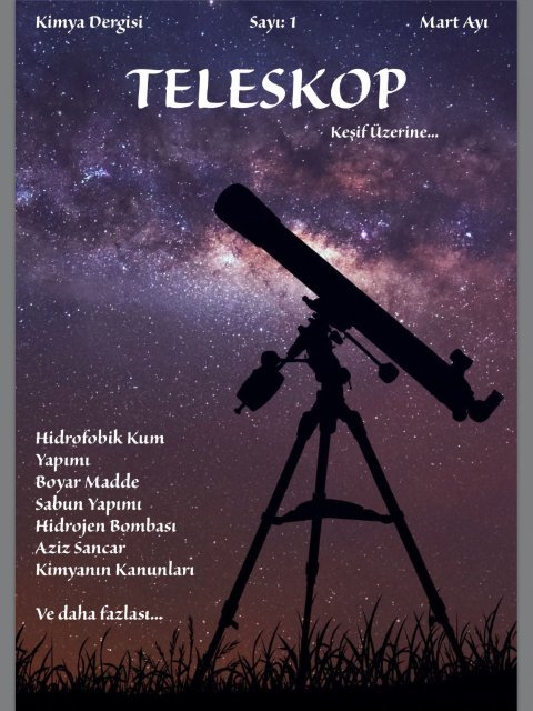 Teleskop Kimya Dergisi