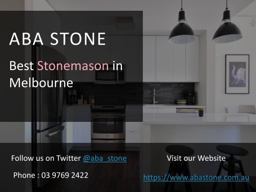 Reconstituted Stone Benchtops In Melbourne Aba Stone