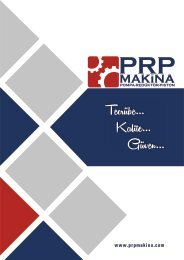 PRP MAKİNA E-CATALOG