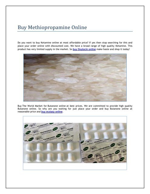 Buy Methiopropamine Online