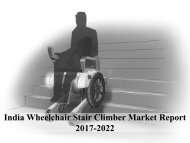 India Wheelchair Stair Climber Market Report