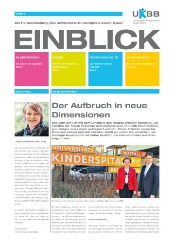 Einblick 1/2011 - UKBB