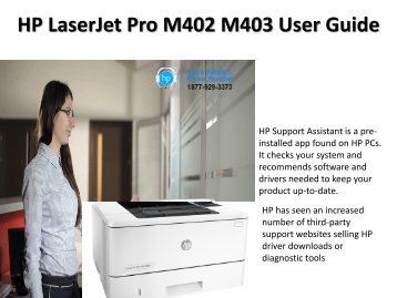 HP LaserJet Pro M402 M403 Tech Support Number