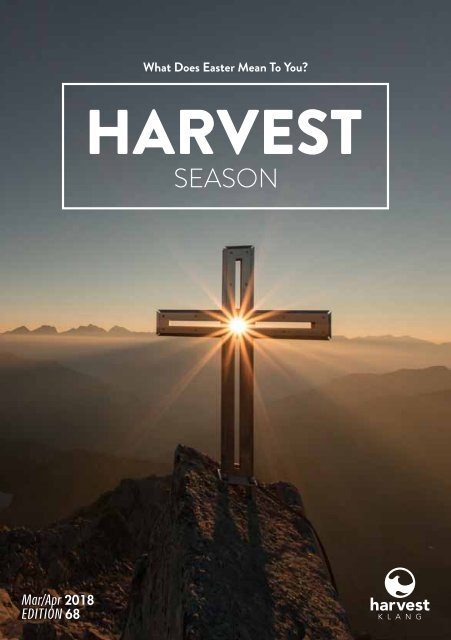 Harvest Season March/April 2018