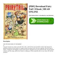 [PDF] Download Fairy Tail 1 Ebook | READ ONLINE