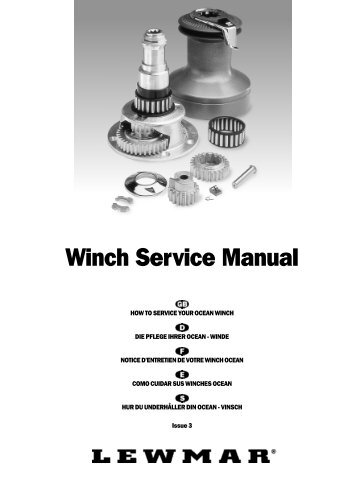 Winch Service Manual - Pyacht.com