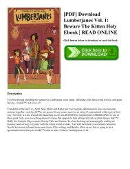 [PDF] Download Lumberjanes Vol. 1: Beware The Kitten Holy Ebook | READ ONLINE