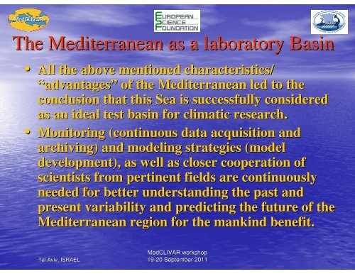 The last 30-year thermohaline variability in the ... - Medclivar