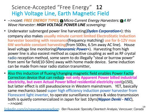 Unutulmuş enerji üretim yöntemleri temiz ve düşük maliyetli ve dünyayı değiştirebilme yeteneğine sahip/ Less known, Clean, Low cost, Abundant Energy...