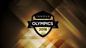 Innova Olympics 2018 Handbook