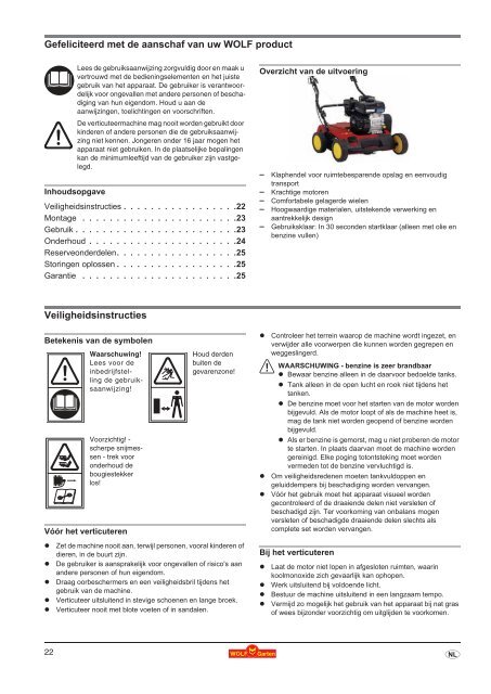 UV 35 B UV 40 B UV 35 B UV 40 B - WOLF-Garten CN