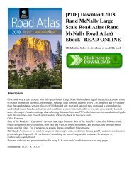 [PDF] Download 2018 Rand McNally Large Scale Road Atlas (Rand McNally Road Atlas) Ebook | READ ONLINE