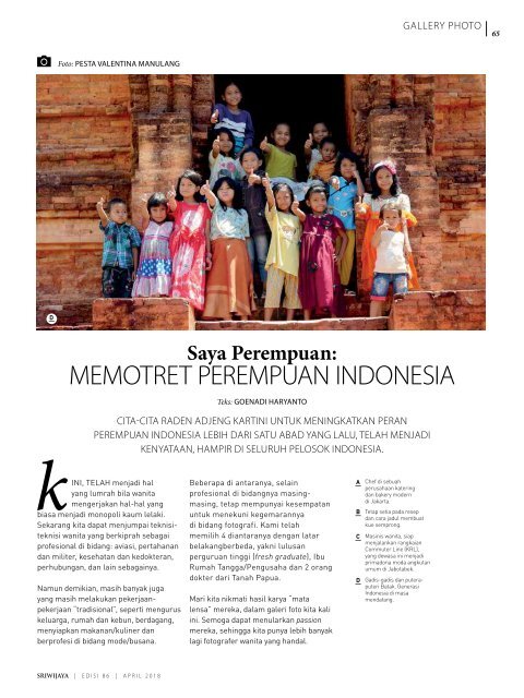 Sriwijaya Magazine April 2018