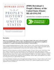 [PDF] Download A People's History of the United States Ebook | READ ONLINE