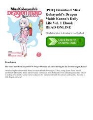 [PDF] Download Miss Kobayashi's Dragon Maid: Kanna's Daily Life Vol. 1 Ebook | READ ONLINE